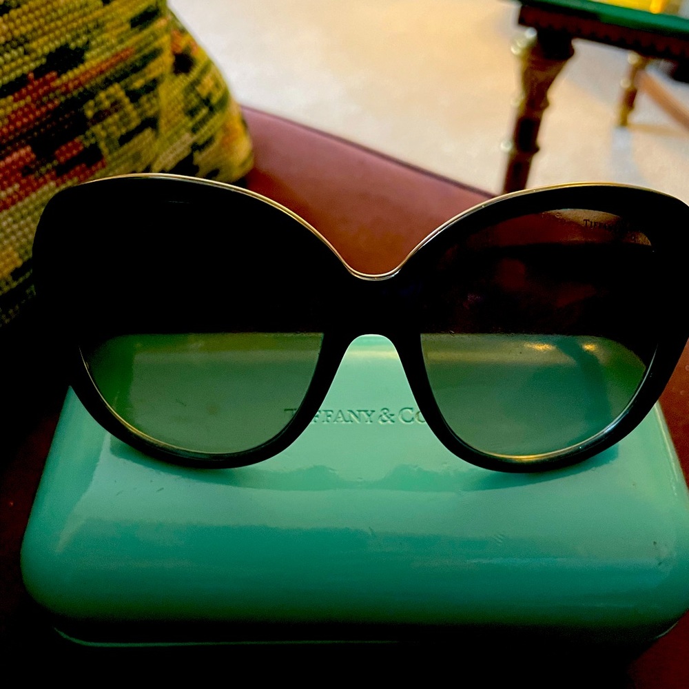 Tiffany & Co. sunglasses and case
